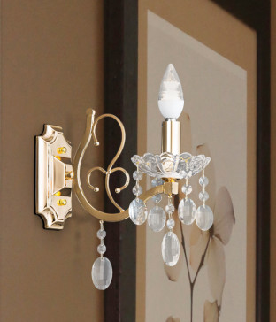 플로트 1등 크리스탈벽등, 벽무드등 (골드,크롬)