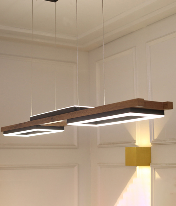 밸리 LED우드 식탁등 40W