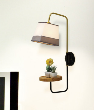 린스 선반 LED벽등 벽무드등 (골드)